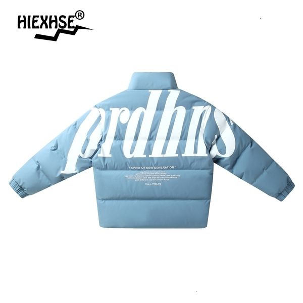 men's down parkas hiexse brand winter printing jacket white duck coat warm thick hooded male casual parka 221124, Black
men's down parkas hiexse brand winter printing jacket white duck coat warm thick hooded male casual parka 221124, Black
