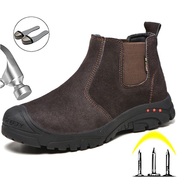 boots construction work antipuncture safety men steel toe shoes indestructible footwear 221128, Black
boots construction work antipuncture safety men steel toe shoes indestructible footwear 221128, Black