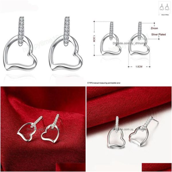 dangle chandelier 925 sterling sier heartshaped aaa zircon dangle earrings charm women jewelry fashion wedding engagement party gi dhrf9, Silver
dangle chandelier 925 sterling sier heartshaped aaa zircon dangle earrings charm women jewelry fashion wedding engagement party gi dhrf9, Silver