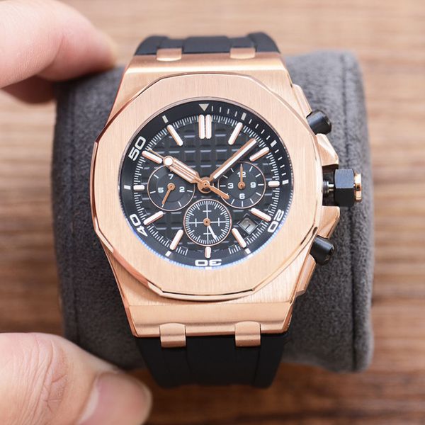 watchs 3 circles mens watch automatic mechanical movement 42mm rubber waterproof fashion business wristwatches montre de luxe, Slivery;brown
watchs 3 circles mens watch automatic mechanical movement 42mm rubber waterproof fashion business wristwatches montre de luxe, Slivery;brown