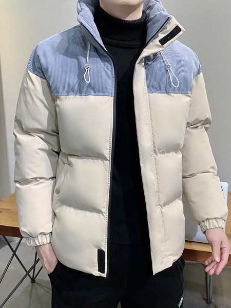 men's down parkas winter parka warm jacket corduroy patchwork stand collar thick thermal windbreaker padded coat plus size 8xl 221124, Black
men's down parkas winter parka warm jacket corduroy patchwork stand collar thick thermal windbreaker padded coat plus size 8xl 221124, Black