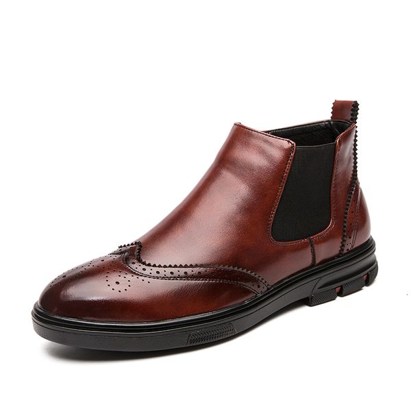 boots men shoes slipon boots highcasual leather shoes size 3843 221128, Black
boots men shoes slipon boots highcasual leather shoes size 3843 221128, Black