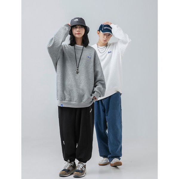 men's jackets streetwear men jacquard weave round neck embroidery pullover pattern recreational loose neutral blouse autumn women', Black;brown
men's jackets streetwear men jacquard weave round neck embroidery pullover pattern recreational loose neutral blouse autumn women', Black;brown