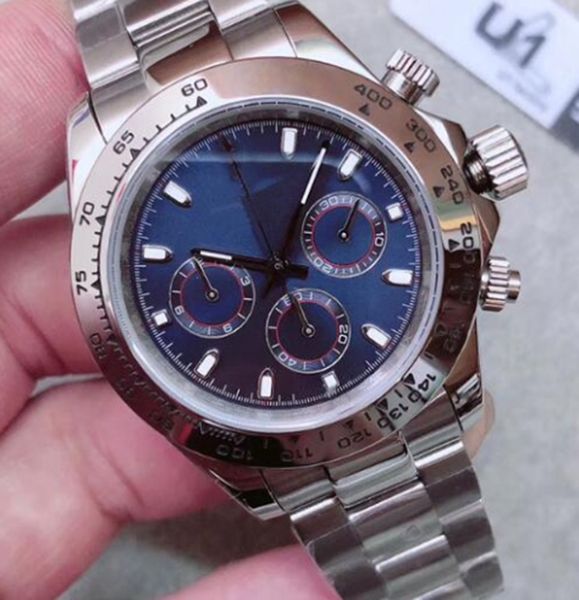 st9 men's automatic mechanical watch luxury designer sapphire 40mm dial blue ceramic bezel small dial full work envio gratuito wristwat, Slivery;brown
st9 men's automatic mechanical watch luxury designer sapphire 40mm dial blue ceramic bezel small dial full work envio gratuito wristwat, Slivery;brown