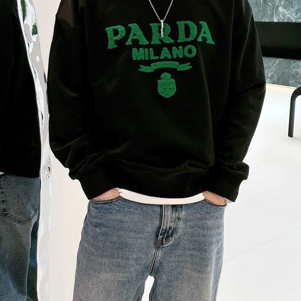 designer men's hoodies & sweatshirts autumn winter sweater 3d towel embroidery men's women's loose round neck top, Black 
designer men's hoodies & sweatshirts autumn winter sweater 3d towel embroidery men's women's loose round neck top, Black