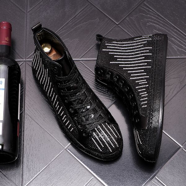 boots famous brand men leisure hip hop punk dresses flat boots genuine leather shoes crystal ankle botines hombre short botas zapatos 221128, Black
boots famous brand men leisure hip hop punk dresses flat boots genuine leather shoes crystal ankle botines hombre short botas zapatos 221128, Black