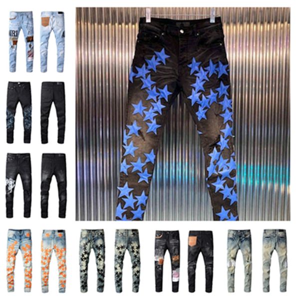 amirs 2023 new mens jeans fashion skinny straight slim ripped jean elastic casual motorcycle biker stretch denim trouser classic pants jeans, Blue
amirs 2023 new mens jeans fashion skinny straight slim ripped jean elastic casual motorcycle biker stretch denim trouser classic pants jeans, Blue