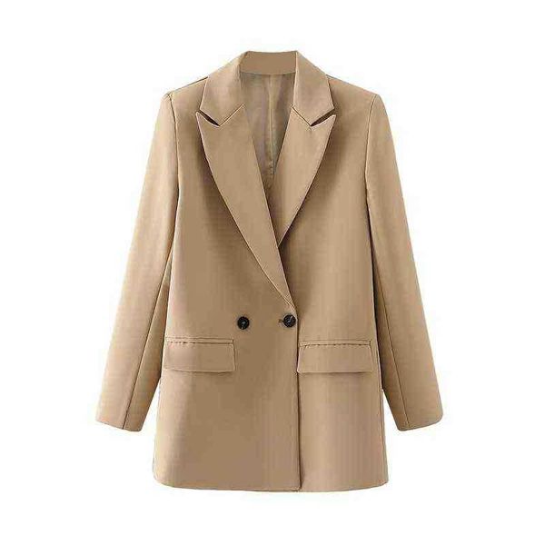 suit women's kaki blazer jacket 2021 lady vintage double breasted blazer notche, White;black
suit women's kaki blazer jacket 2021 lady vintage double breasted blazer notche, White;black