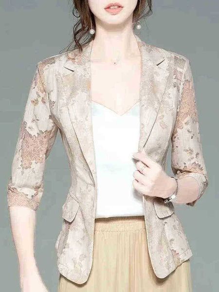 2022 summer new thin lace women blazer office lady casual jacket slim small suit jacket elegant hollow out one button blazers j220813, White;black
2022 summer new thin lace women blazer office lady casual jacket slim small suit jacket elegant hollow out one button blazers j220813, White;black