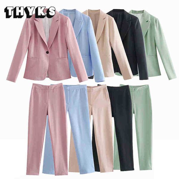 za women blazer 2 piece set pants suit office solid jacket autumn long sleeve elegant jackets vintage chic and pants j220813, White;black
za women blazer 2 piece set pants suit office solid jacket autumn long sleeve elegant jackets vintage chic and pants j220813, White;black