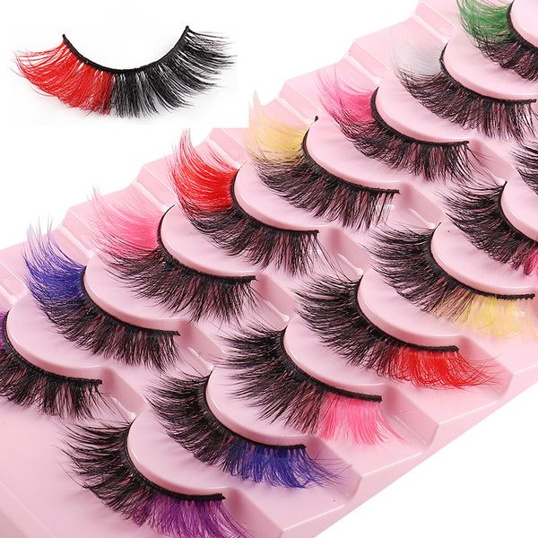 soft light thick colorful false eyelashes natural delicate hand made reusable multilayer 3d fake lashes full strip beautiful party eyelashes
soft light thick colorful false eyelashes natural delicate hand made reusable multilayer 3d fake lashes full strip beautiful party eyelashes
