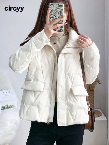 women's down parkas circyy winter coat women jacket beige clothes parkas loose thicken warm female zipper thick outwear casual fashion, Black
women's down parkas circyy winter coat women jacket beige clothes parkas loose thicken warm female zipper thick outwear casual fashion, Black