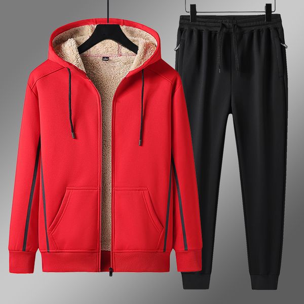 mens tracksuits warm tracksuit winter men set velvet thick two pieces fleece track suit jacketpants plus size 8xl clothing 221128, Gray
mens tracksuits warm tracksuit winter men set velvet thick two pieces fleece track suit jacketpants plus size 8xl clothing 221128, Gray