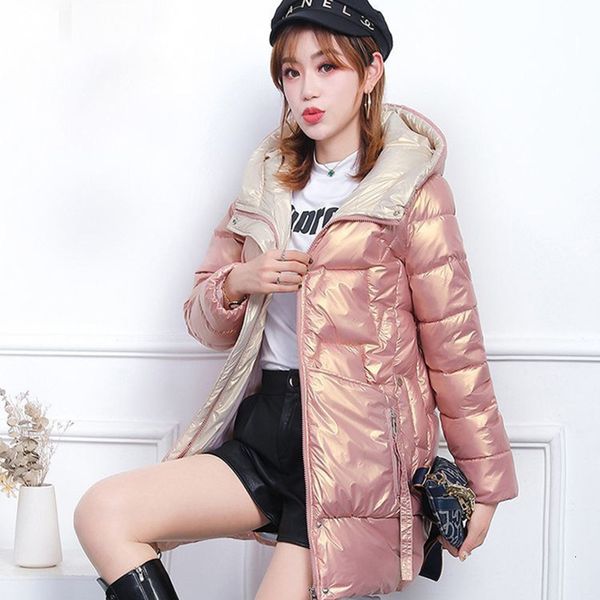 women's down parkas winter polyester jacket hooded long sleeve cardigan pockets loose solid fashion casual 221125, Black
women's down parkas winter polyester jacket hooded long sleeve cardigan pockets loose solid fashion casual 221125, Black