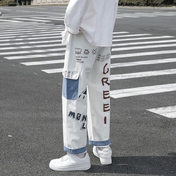 men's jeans autumn graffiti straight tube loose fashion brand design work clothes pants korean versatile casual 221124, Blue
men's jeans autumn graffiti straight tube loose fashion brand design work clothes pants korean versatile casual 221124, Blue