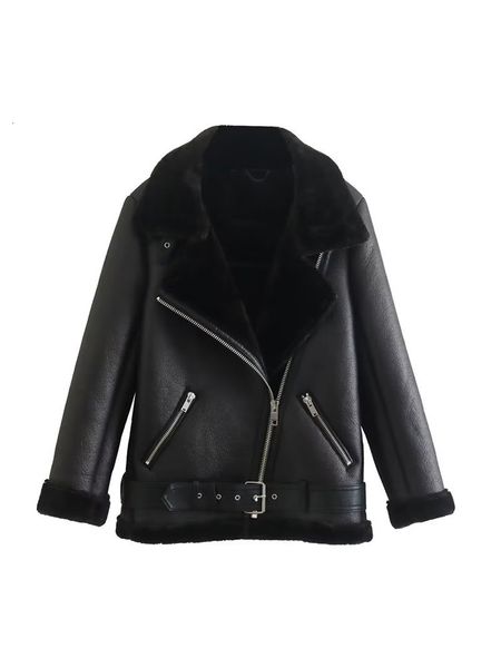 women's fur faux fur bm md za 2969241 women fashion two-sided fur integration jacket coat vintage female outerwear chic overshirt 29692, Black
women's fur faux fur bm md za 2969241 women fashion two-sided fur integration jacket coat vintage female outerwear chic overshirt 29692, Black