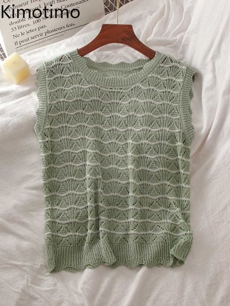 women's sweaters kimotimo hollow out wavy striped knitted vest female summer sleeveless vest 2022 new french casual outer wear sweater, White;black
women's sweaters kimotimo hollow out wavy striped knitted vest female summer sleeveless vest 2022 new french casual outer wear sweater, White;black