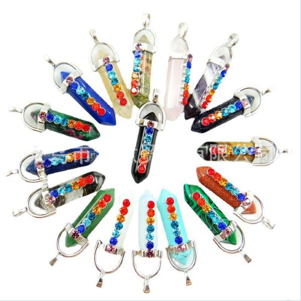 charms natural stone charms 7chakra pendants quartz rock crystal clear chakras gem fit druzy necklace making assorted 2533 e dhgarden dhtlr, Bronze;silver
charms natural stone charms 7chakra pendants quartz rock crystal clear chakras gem fit druzy necklace making assorted 2533 e dhgarden dhtlr, Bronze;silver