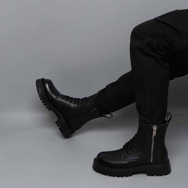 boots men luxury fashion platform boots autumn winter genuine leather shoes trend handsome military boot autumn winter short botas man 22112, Black
boots men luxury fashion platform boots autumn winter genuine leather shoes trend handsome military boot autumn winter short botas man 22112, Black
