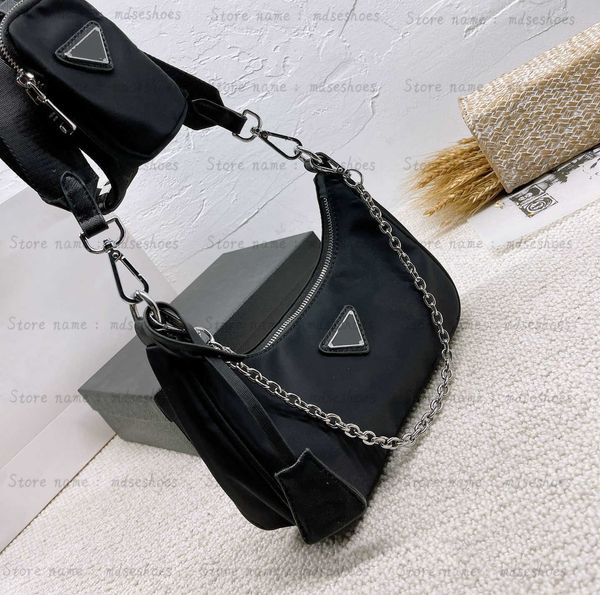 2005 prad re-edition re-nylon mini hobo chain shoulder bag 2pcs handle bag womens luxurys nylon handbag designer 2 sets cross body
2005 prad re-edition re-nylon mini hobo chain shoulder bag 2pcs handle bag womens luxurys nylon handbag designer 2 sets cross body