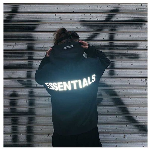 hoodies hweatshirts fog feel of god essentials back reflective embroidery men's and women's hoodies, Black
hoodies hweatshirts fog feel of god essentials back reflective embroidery men's and women's hoodies, Black