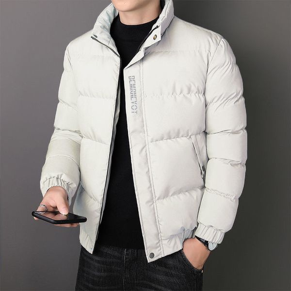 Winter cotton padded men's coat warm and thickened Korean version handsome trend hooded middle-aged, Black
Winter cotton padded men's coat warm and thickened Korean version handsome trend hooded middle-aged, Black