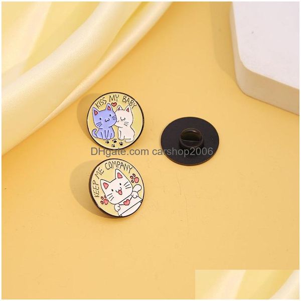 pins brooches round shaped cartoon cat gift brooches set 6pcs funny animal letter lapel pins paw enamel paint badges pin couple fri dhuaz, Gray
pins brooches round shaped cartoon cat gift brooches set 6pcs funny animal letter lapel pins paw enamel paint badges pin couple fri dhuaz, Gray
