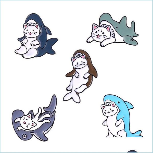 pins brooches ocean animal shark eat cat shape brooches cartoon alloy enamel lapel pins children cute eating schoolb dhgarden dhl1g, Gray
pins brooches ocean animal shark eat cat shape brooches cartoon alloy enamel lapel pins children cute eating schoolb dhgarden dhl1g, Gray