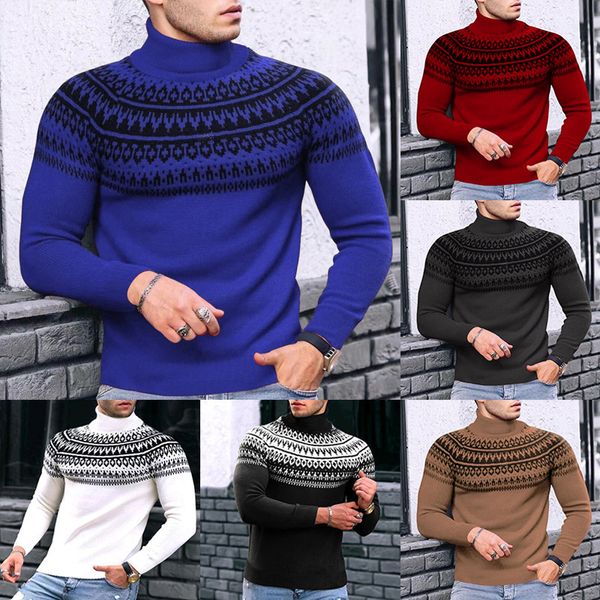 men's sweaters autumn and winter retro parquet turtleneck men's pullover sweater 221128, White;black
men's sweaters autumn and winter retro parquet turtleneck men's pullover sweater 221128, White;black