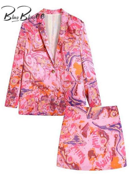 blingblingee summer 2022 fashion print women ol style mini skirt sets hit thin single button long sleeve loose blazer suits j220813, White;black
blingblingee summer 2022 fashion print women ol style mini skirt sets hit thin single button long sleeve loose blazer suits j220813, White;black