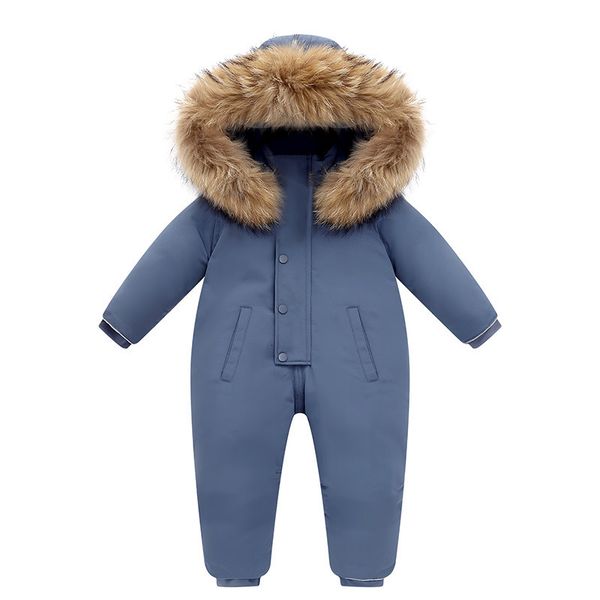 down coat 30 degree russia winter kids jumpsuit waterproof real fur children overalls 15 years infant baby boy romper snowsuit 221125, Blue;gray
down coat 30 degree russia winter kids jumpsuit waterproof real fur children overalls 15 years infant baby boy romper snowsuit 221125, Blue;gray