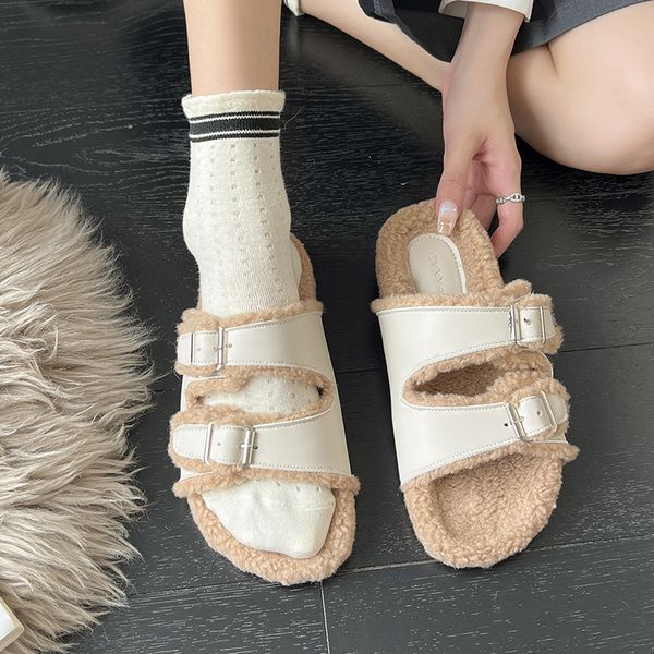 slippers autumn winter women's allmatch cork casual ladies wool plush flip flops fashion outdoor cotton 221126, Black
slippers autumn winter women's allmatch cork casual ladies wool plush flip flops fashion outdoor cotton 221126, Black