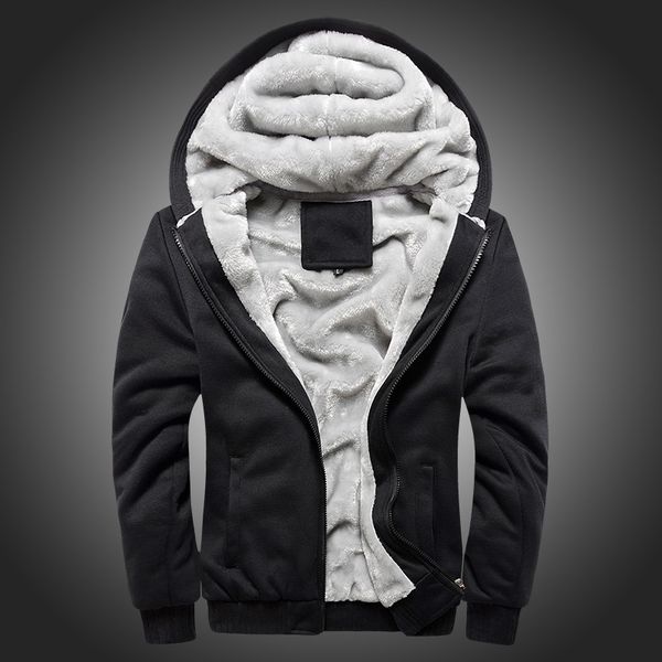 Foreign trade men's sweatshirt hooded autumn and winter men's baseball uniform sports pile thick coat, Black
Foreign trade men's sweatshirt hooded autumn and winter men's baseball uniform sports pile thick coat, Black
