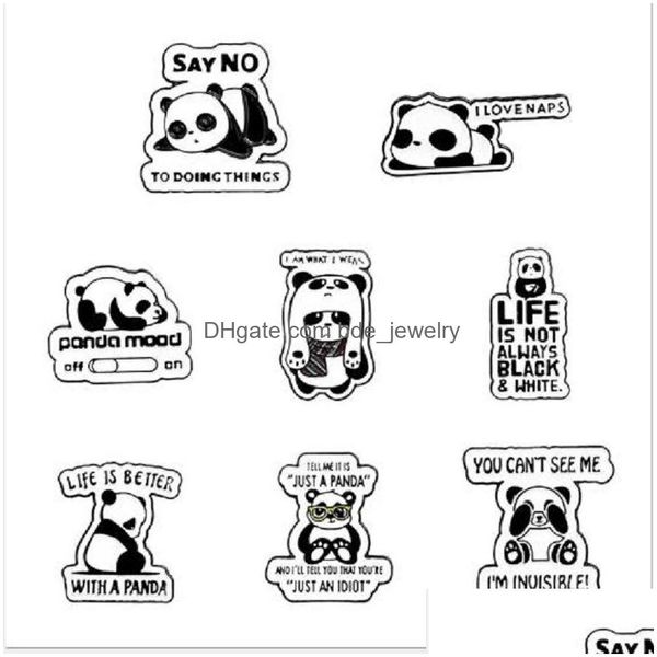 pins brooches japan style cartoon panda brooches set funny talk letter 8pcs/set paint enamel pins alloy brooch for boys girls denim dh9b4, Gray
pins brooches japan style cartoon panda brooches set funny talk letter 8pcs/set paint enamel pins alloy brooch for boys girls denim dh9b4, Gray
