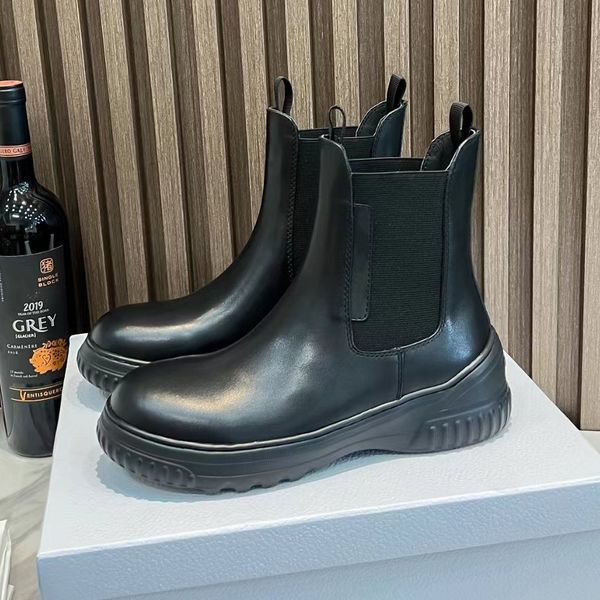 brand designer shoes chelsea boots women's fashion cowhide martin boots foam outsole lightweight comfortable loafer boots size 35-41, Black
brand designer shoes chelsea boots women's fashion cowhide martin boots foam outsole lightweight comfortable loafer boots size 35-41, Black
