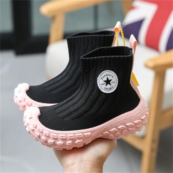 children's fashion sports shoes elastic fabric socks shoe kids boys girls casual sneakers toddler baby chaussures, Black
children's fashion sports shoes elastic fabric socks shoe kids boys girls casual sneakers toddler baby chaussures, Black