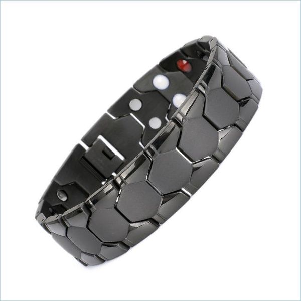 chain men chain bracelet health energy bangle arthritis twisted exquisite bracelets male gift power therapy 305 d3 drop deliv dhgarden dhok7, Black
chain men chain bracelet health energy bangle arthritis twisted exquisite bracelets male gift power therapy 305 d3 drop deliv dhgarden dhok7, Black