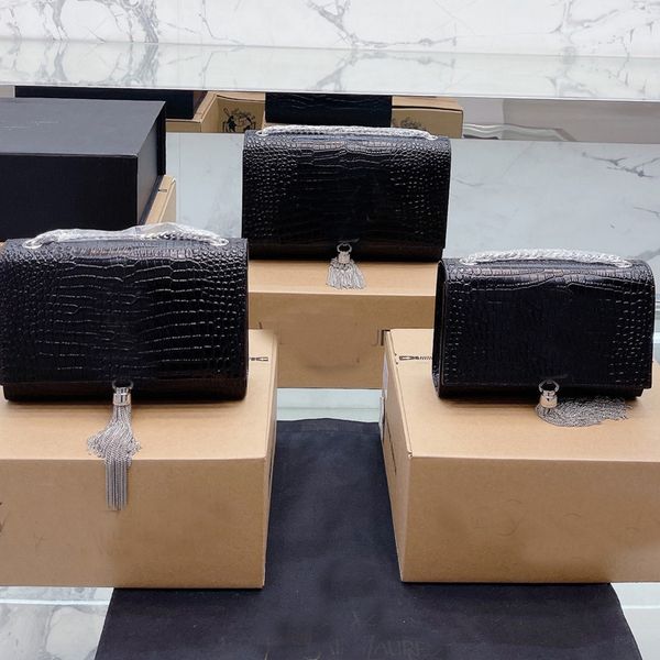 tassel crossbody bag chain handbag flap shoulder purse alligator design leather kate messenger bags fashion letter gold silver hardware insi
tassel crossbody bag chain handbag flap shoulder purse alligator design leather kate messenger bags fashion letter gold silver hardware insi