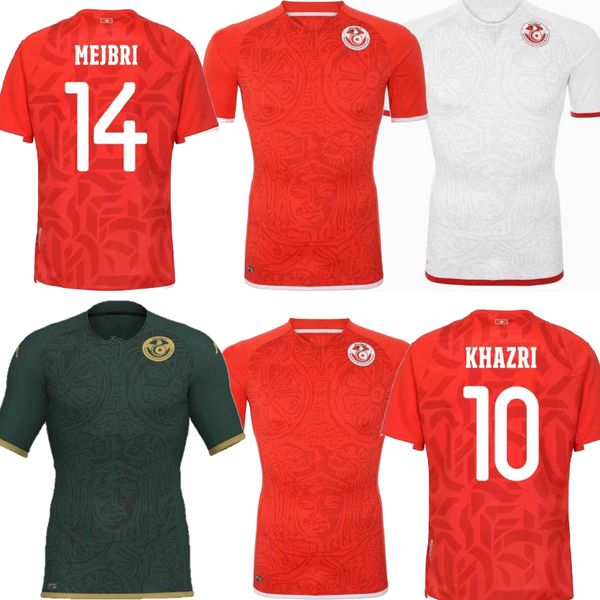 2022 2023 tunisia soccer jerseys maillot de foot 22 23 home khazri shirt away white third khalifa sassi maaloul tunisia football uniform, Black;yellow
2022 2023 tunisia soccer jerseys maillot de foot 22 23 home khazri shirt away white third khalifa sassi maaloul tunisia football uniform, Black;yellow