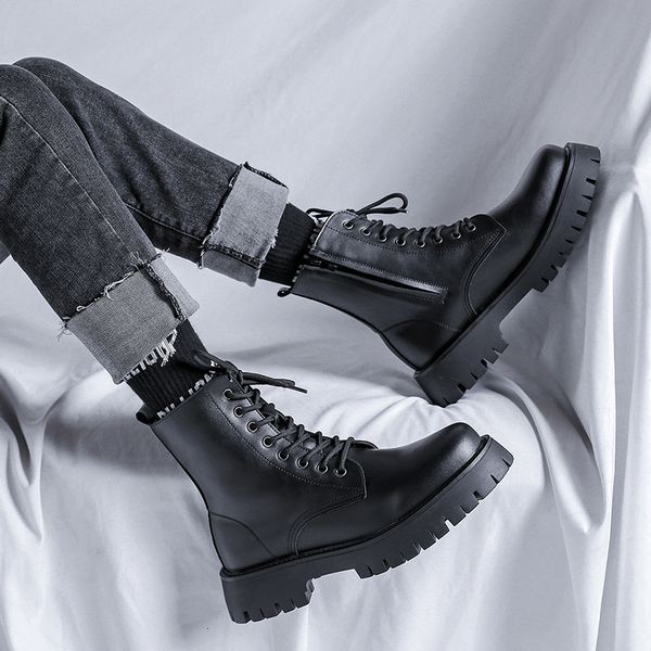 boots men's fashion party nightclub dress high boots black genuine leather shoes laceup cowboy platform boot handsome long botas mans 2
boots men's fashion party nightclub dress high boots black genuine leather shoes laceup cowboy platform boot handsome long botas mans 2