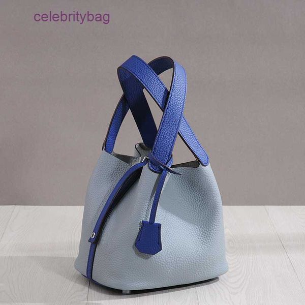 hremm picotin locks bags 2023 new women's with lychee grain first layer cow leather bucket cabbage blue bag handbags discount
hremm picotin locks bags 2023 new women's with lychee grain first layer cow leather bucket cabbage blue bag handbags discount