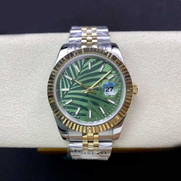 watches watch women 41mm green leaf automatic mechanical couple stainless steel strap classic folding buckle sapphire, Silver
watches watch women 41mm green leaf automatic mechanical couple stainless steel strap classic folding buckle sapphire, Silver