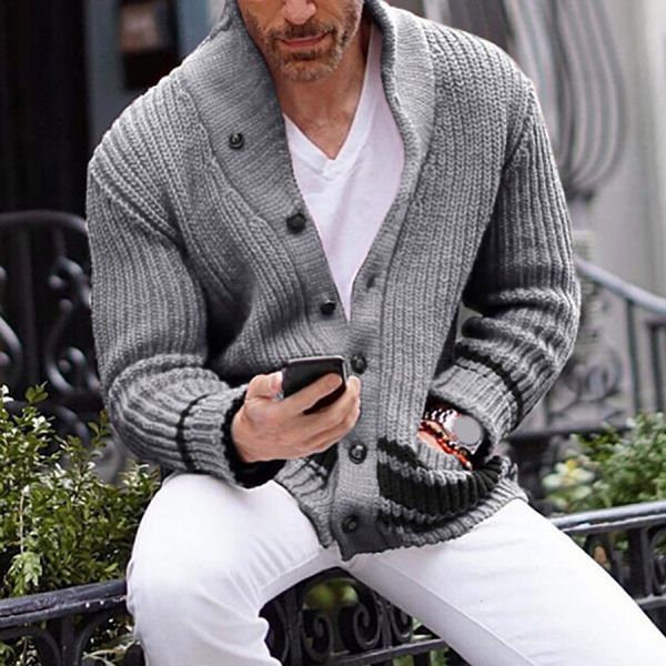 men's sweaters terrific spring sweater coat buttons sweater coat contrast colors wearresistant male sweater soft 221128, White;black
men's sweaters terrific spring sweater coat buttons sweater coat contrast colors wearresistant male sweater soft 221128, White;black