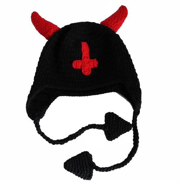 beanieskull caps bomhcs horns cross hat winter warm knitted beanie cap halloween xmas heart earflap 221125, Blue;gray
beanieskull caps bomhcs horns cross hat winter warm knitted beanie cap halloween xmas heart earflap 221125, Blue;gray