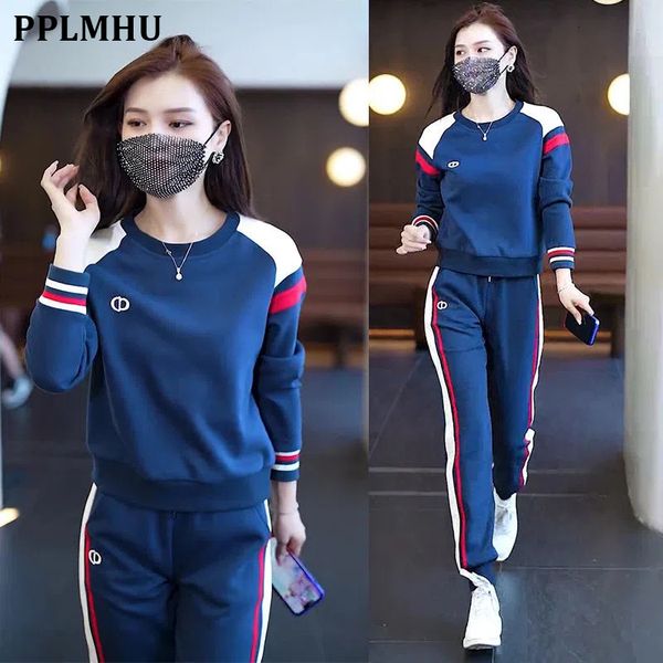 women s two piece pants jogging tracksuit 2 sets women outfits korean loose o neck short sweatshirt and casual suit ensemble femme 221125, White
women s two piece pants jogging tracksuit 2 sets women outfits korean loose o neck short sweatshirt and casual suit ensemble femme 221125, White