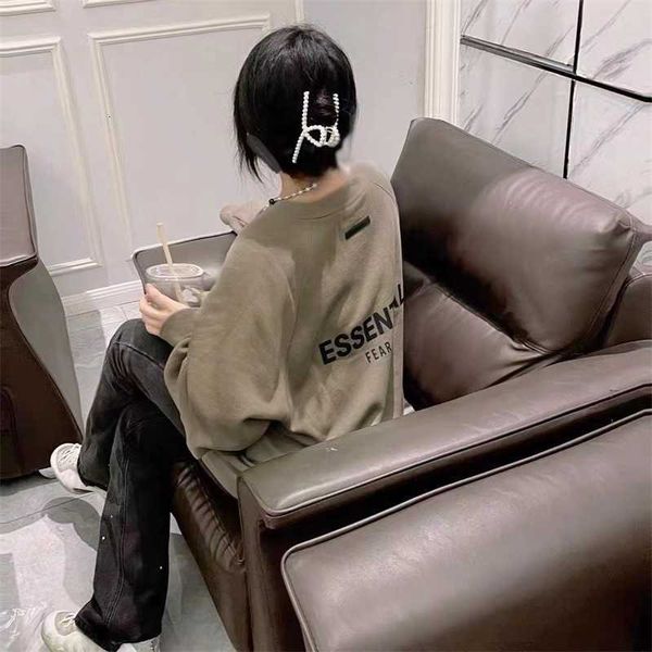 hoodies hweatshirts fog letters on the back glue dripping round neck sweater plush american high street double thread essentials for lovers, Black
hoodies hweatshirts fog letters on the back glue dripping round neck sweater plush american high street double thread essentials for lovers, Black