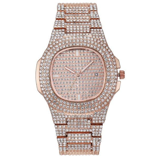 luxury diamond watches women iced out square designer quartz movement lady business watch fashion wear with on holidays full diamonds hip ho, Slivery;brown
luxury diamond watches women iced out square designer quartz movement lady business watch fashion wear with on holidays full diamonds hip ho, Slivery;brown