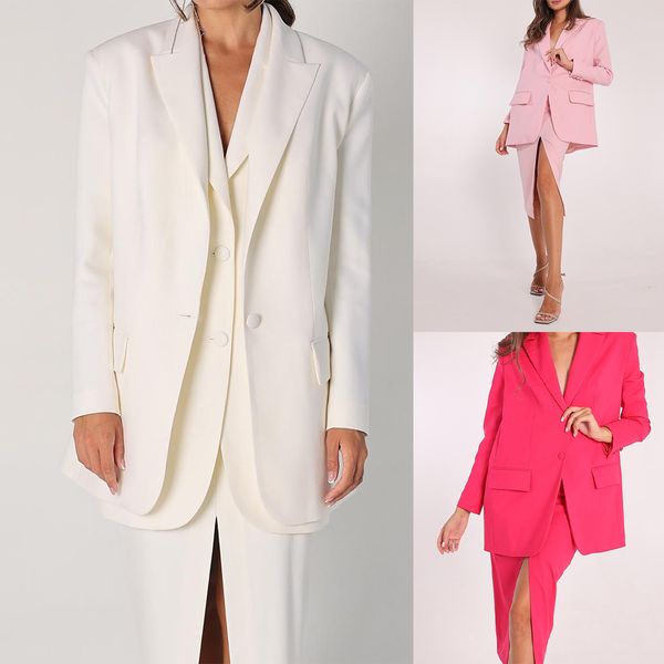 candy color women formal skirt suits 2 pieces bridal slim fit prom evening office wear tuxedos blazer for wedding, Black;red
candy color women formal skirt suits 2 pieces bridal slim fit prom evening office wear tuxedos blazer for wedding, Black;red