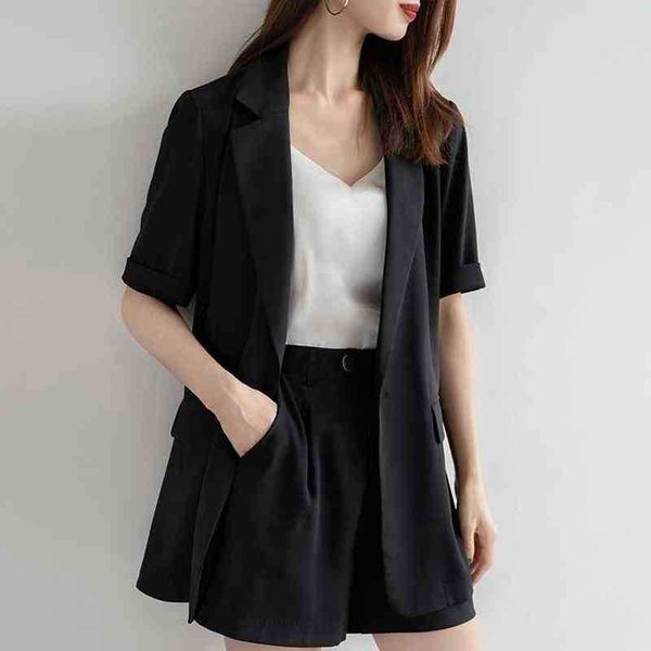 two piece blazer suit women office sets autumn long sleeve vest blazer shorts solid 2 piece set lady occupation blazers set j220813, White;black
two piece blazer suit women office sets autumn long sleeve vest blazer shorts solid 2 piece set lady occupation blazers set j220813, White;black