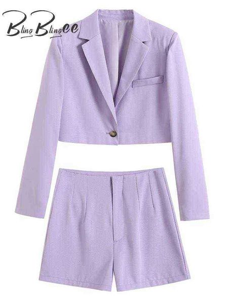 blingblingee summer 2022 women cropped jacket 2 piece sets hit single button long sleeve female thin blazer suits shorts j220813, White;black
blingblingee summer 2022 women cropped jacket 2 piece sets hit single button long sleeve female thin blazer suits shorts j220813, White;black